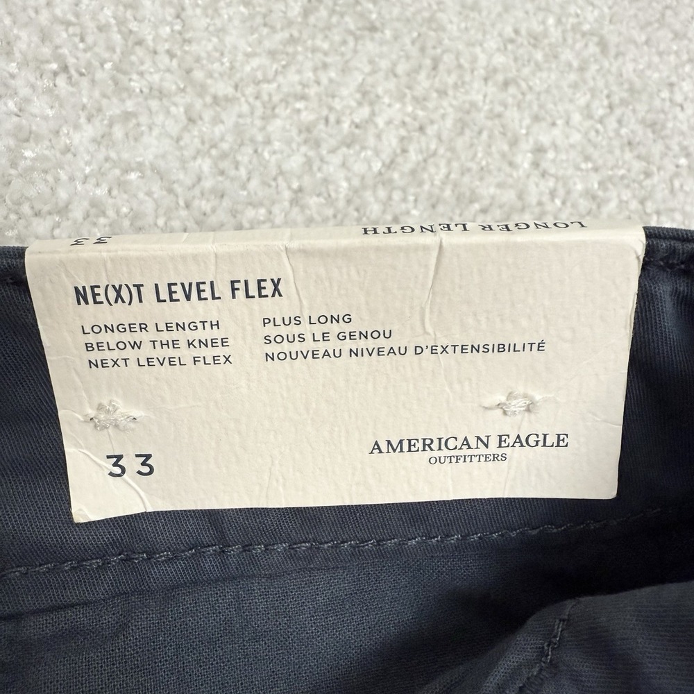 American Eagle Shorts Mens 33 Navy Blue Next Level Flex Classic Stretch NWT - Picture 4 of 8